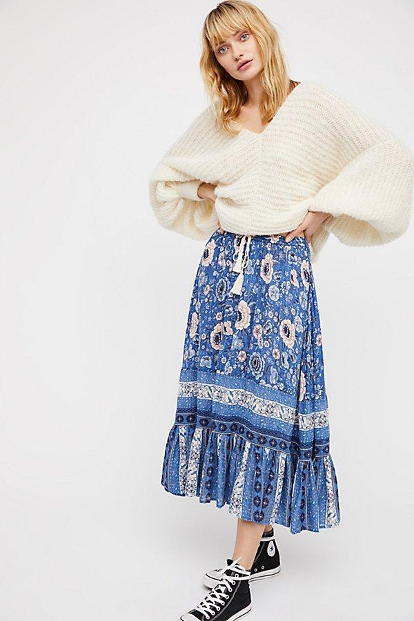 Zahara Midi Skirt By Spell And The Gypsy Collective At Free People