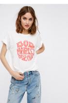 Daydreamer X Free People Womens Bob Marley One Love Tee