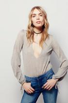Free People Womens Rock Steady Pullover