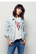 Fp Collection Womens Roe Denim Jacket