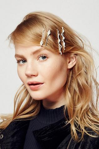 Free People Womens Snake Bobby Set