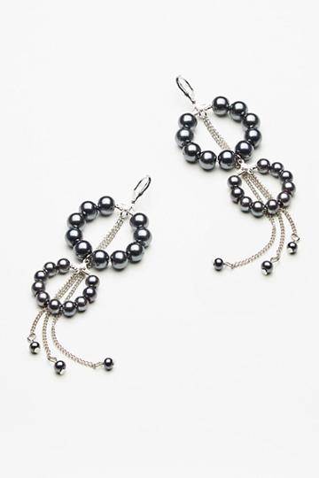 Baroque Pearl Double Hoop By Av Max At Free People