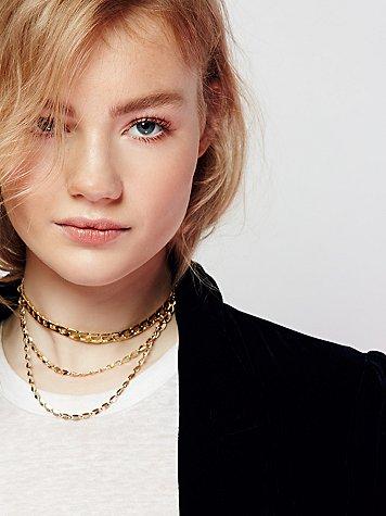 Three Strikes Triple Choker By Lucky Star X Free People