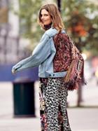 Free People In The Mix Printed Pull On