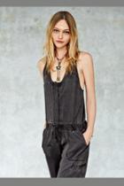 Free People Womens Roaring Rayon Jumpsuit