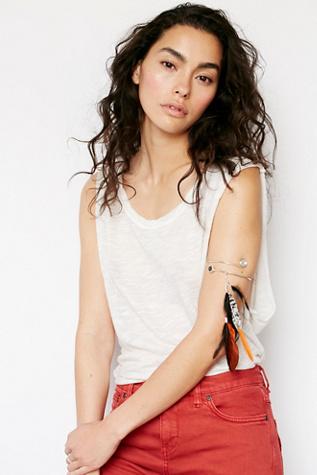 Lux Divine X Free People Womens Feather In The Wind Armba