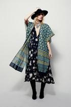 Free People Womens Moon Shadow Print Ruana