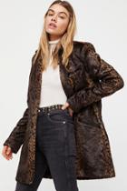 Downtown Primal Fluffy Blazer By Free People