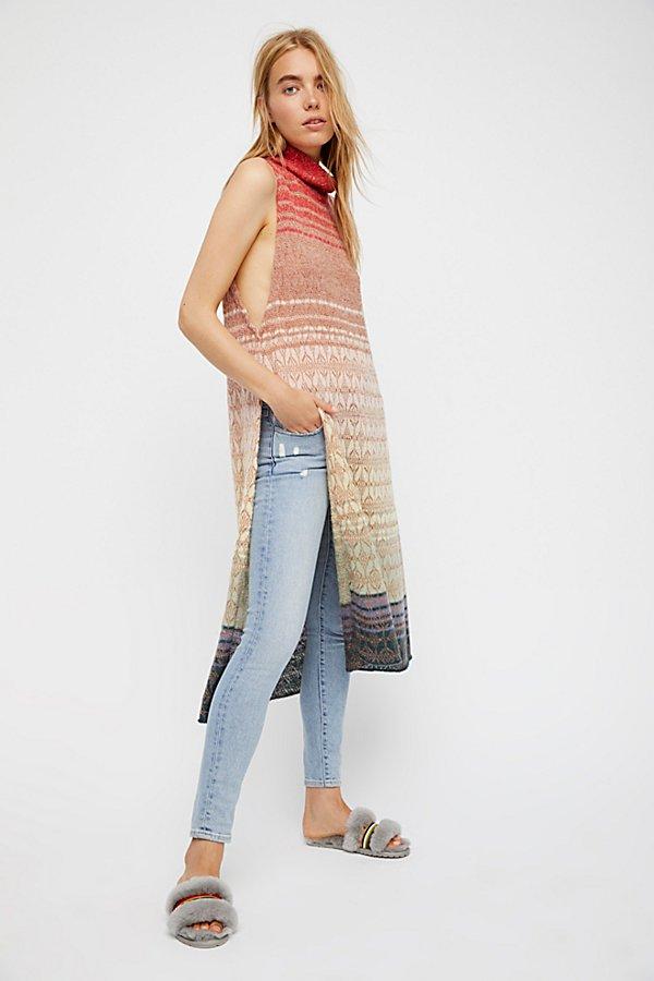 Rose Gold Rainbow Tunic By Free People