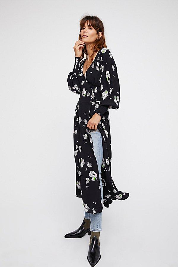 So Sweetly Midi Dress By Free People