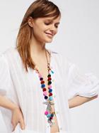 Full Of Life Pom Pom Pendant By Raga At Free People