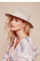 Free People Womens Little Miss Sunshine Woven Panama