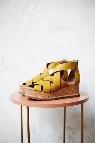 Jeffrey Campbell + Free People Womens Endless Daylight Wedge