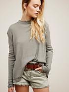We The Free Wander Mock Neck Tee At Free People