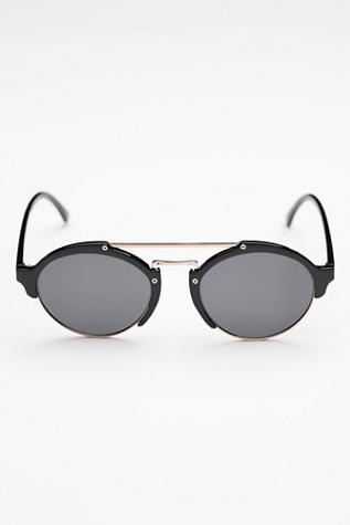 Free People Womens Back Bay Aviator