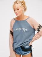 Free People College Dreamin' Pullover
