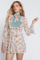 Blossom Long Sleeve Mini Dress By For Love &amp; Lemons At Free People