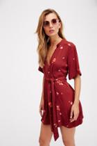 Free People Womens There You Go Print Dress