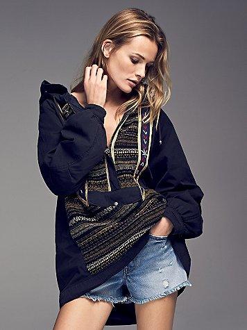 Free People Embroidered Pullover