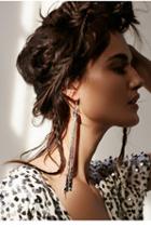 Avondayle X Free People Womens Watercolors Shoulder Duster