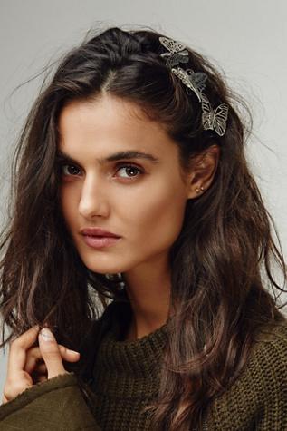 Free People Womens Fly Away Floating Clips