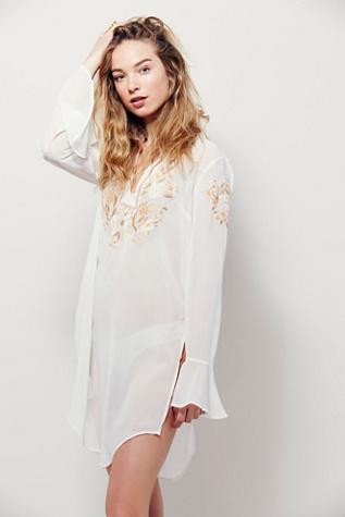 Free People Womens Modern Peasant Top