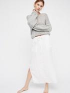 Free People City Streets Linen Maxi Skirt