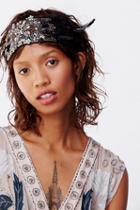 Joshipura For Free People Womens Encrusted Feather Headbnd