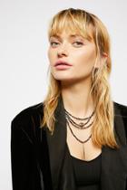 Delicate Tiered Stone Necklace By Free People
