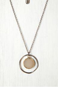 Mashka Stone Target Necklace At Free People