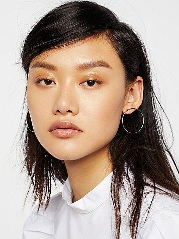 Basic Babe Front Hoops By Free People