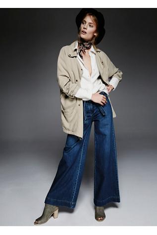 Free People Womens Augusta Belted Flare