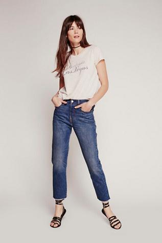 Free People Womens Wedgie Icon High Rise