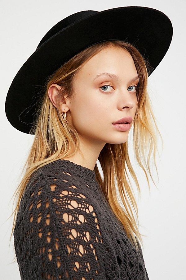 Breaking Ties Corset Band Felt Hat By Bijou Van Ness At Free People