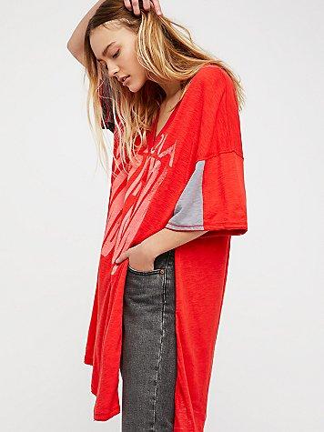 We The Free Graphic City Slicker Tunic At Free People