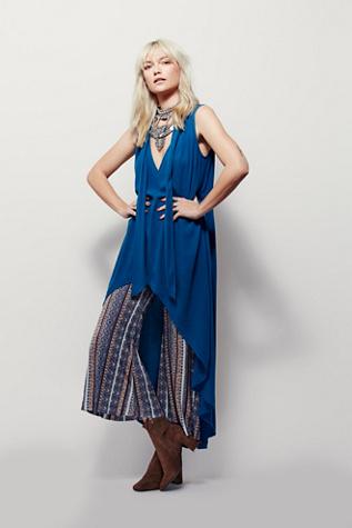 Free People Womens Sky High Maxi Top