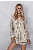 Free People Womens Sicily Beaded Mini