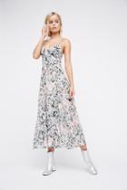 Lilly And Lionel Womens Godet Slip Dress