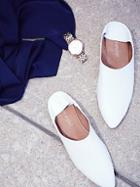 Lexie Leather Flat By Jeffrey Campbell