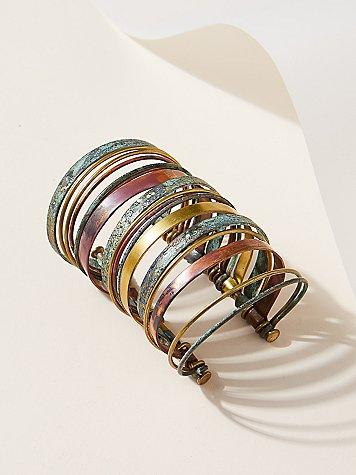 Stacked Patina Multi Cuff By Sibilia At Free People