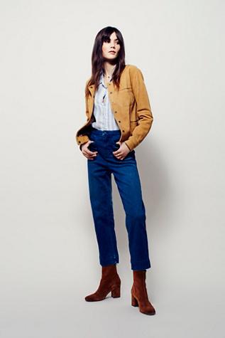 Free People Womens Good Day High Rise Jeans