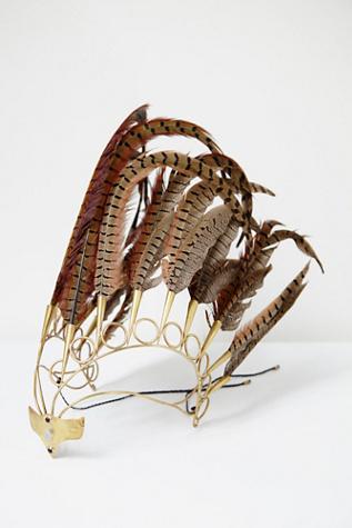 Organik Mechanik For Free People Womens Feather Mohawk