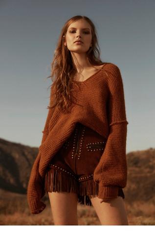 Understated Leather Womens Hold Your Horses Skirt