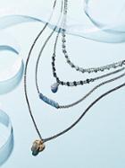 Av Max X Free People Delicate Quad Tiered Necklace