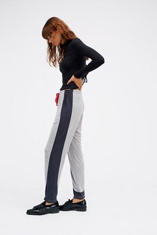 Free People Womens Lena Slim Sport Pant