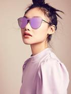 Free People Mirror Mirror Shield Sunnies