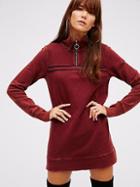 Free People Just A Half Zip Pullover
