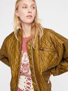 Easy Quilted Bomber By Free People
