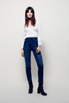 Free People Womens Sparrow Patch Pocket Skny