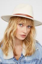 Wythe Leather Band Felt Hat By Free People